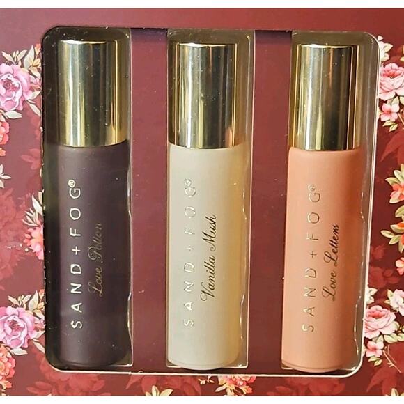 Sand And Fog Perfume Oil EDP Discovery Set Love Potion, Love Letters, Vanilla - Picture 5 of 5